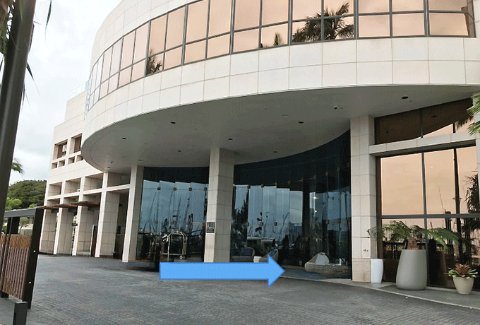 プリンス・ワイキキの送迎場所