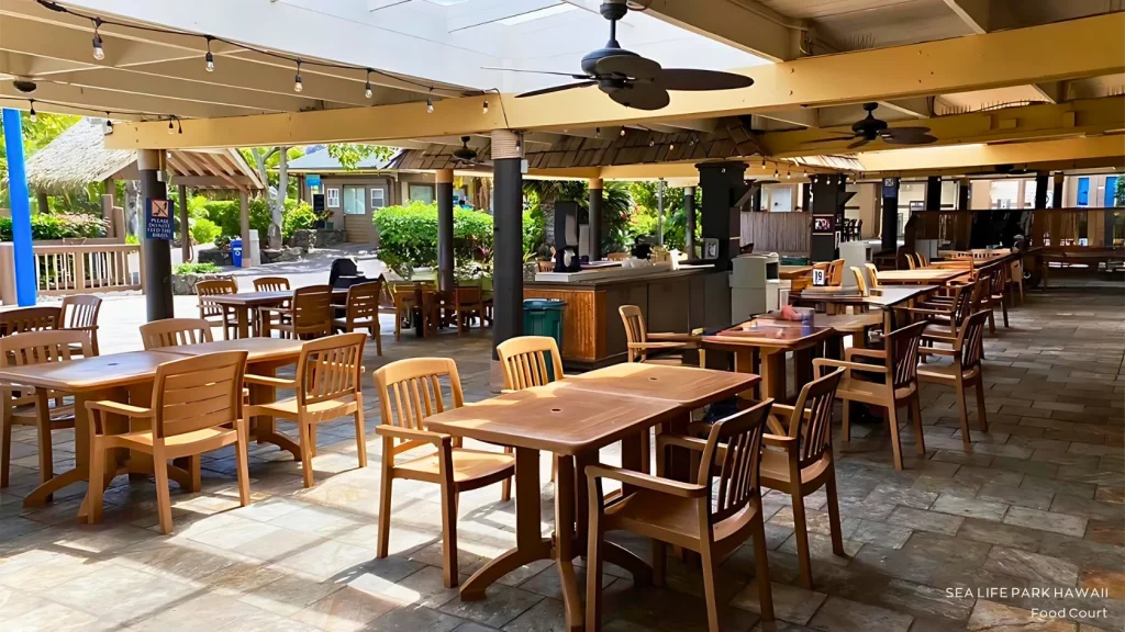 シー ライフ パーク ハワイ、フードコートエリア