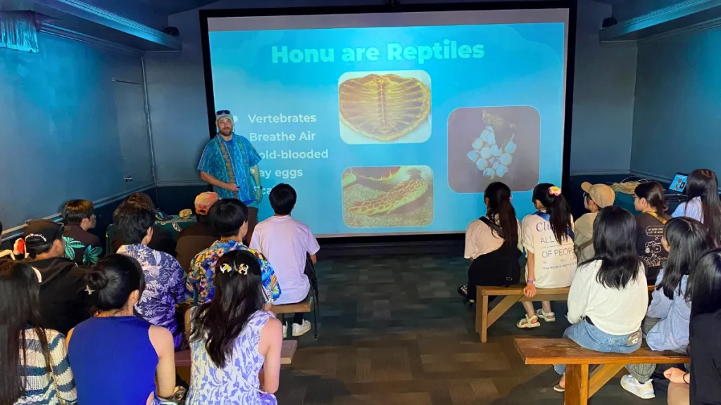 修学旅行プラン / 教育プレゼンテーションの様子