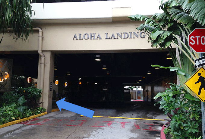 シェラトン・ワイキキの送迎場所